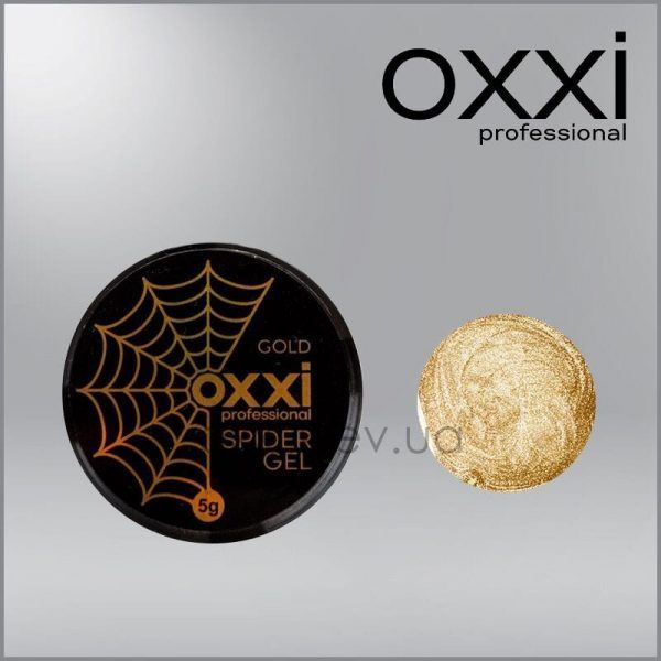 OXXI - OXXI SPIDER GEL GOLD, 5G - ספיידר ג'ל זהב 5 גרם