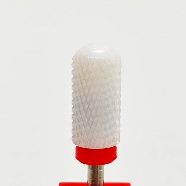 Ceramic - RED SMOOTH TOP - ראש קרמי קרחת חבית אדום - Image 2