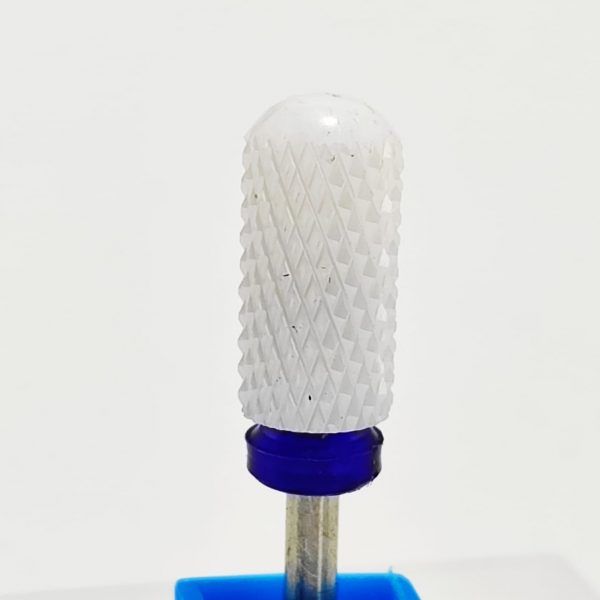 Ceramic - BLUE SMOOTH TOP - ראש קרמי קרחת חבית כחול - Image 2