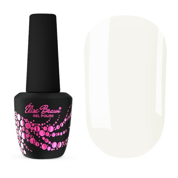 Elise Braun - Base Ice-Cream warm white 10 ml (005) - כאבר בייס גלידה 10 מל - 05