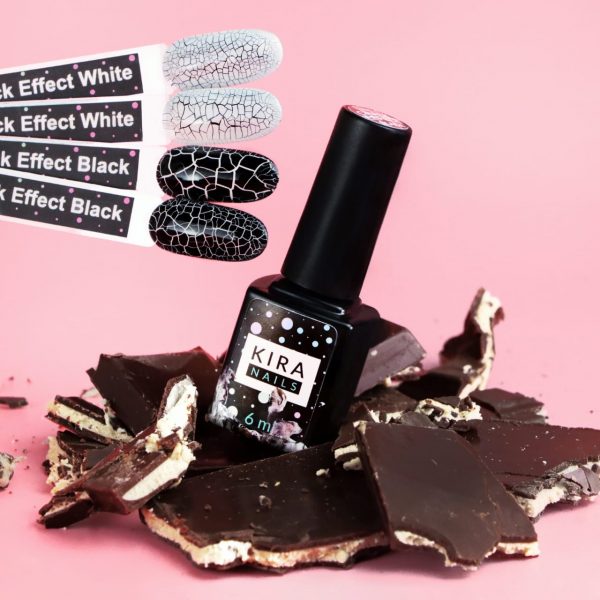 KIRA - Crack Effect White - 6 ml   - אפקט קראק לבן 6 מל - Image 3
