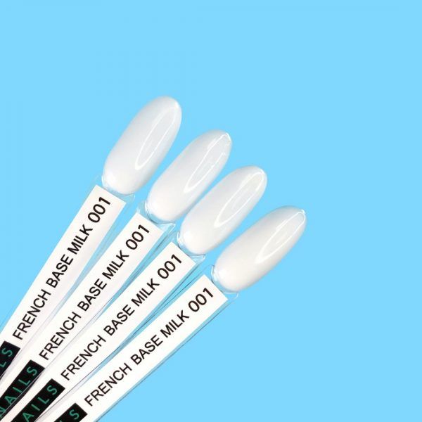 Kira Nails - french base milk 6 ml - 001.  - בייס פרנץ חלבי 6 מל 001 - Image 3