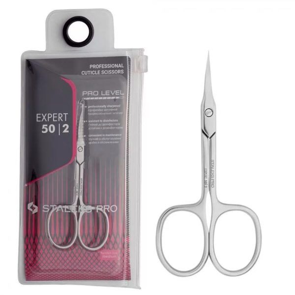 STALEKS - PROFESSIONAL CUTICLE SCISSORS PRO EXPERT 50 TYPE 2 SE-50/2 - מספריים למניקור אקספרט - Image 4