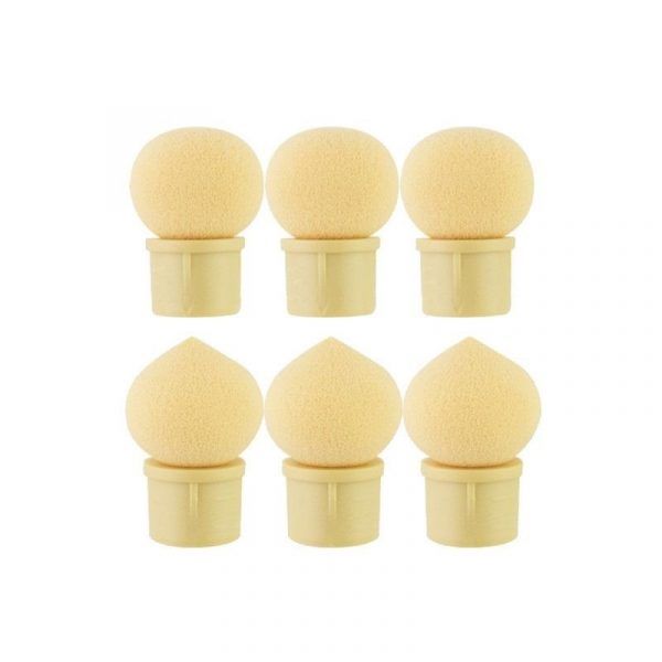 REPLACEMENT AIRPUFFING TIPS FOR AMBER AND GRADIENT, 5 PACK - ספוגיות אומברה 6 יחידות