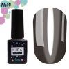 Gel polish Kira Nails Vitrage № V18 (black, stained glass), 6 ml