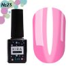 Gel polish Kira Nails Vitrage № V23 (fuchsia, stained glass), 6 ml