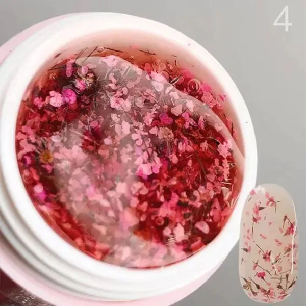 SAGA - Квітковий гель для дизайну Flower Gel 5 мл, № 04 - Image 2