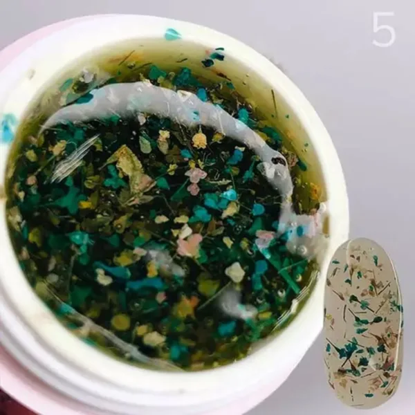 SAGA - Квітковий гель для дизайну Flower Gel 5 мл, № 05 - Image 2
