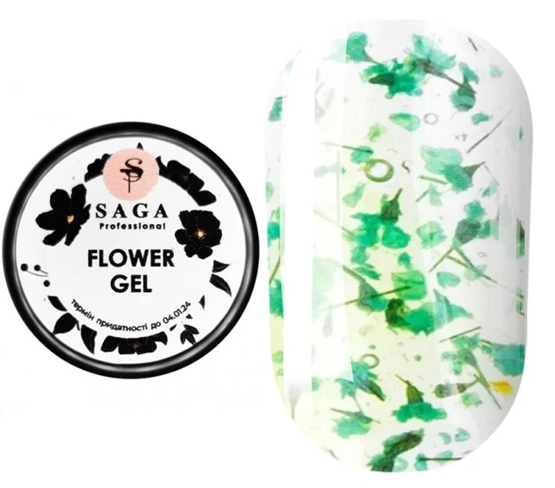 SAGA - Квітковий гель для дизайну Flower Gel 5 мл, № 06