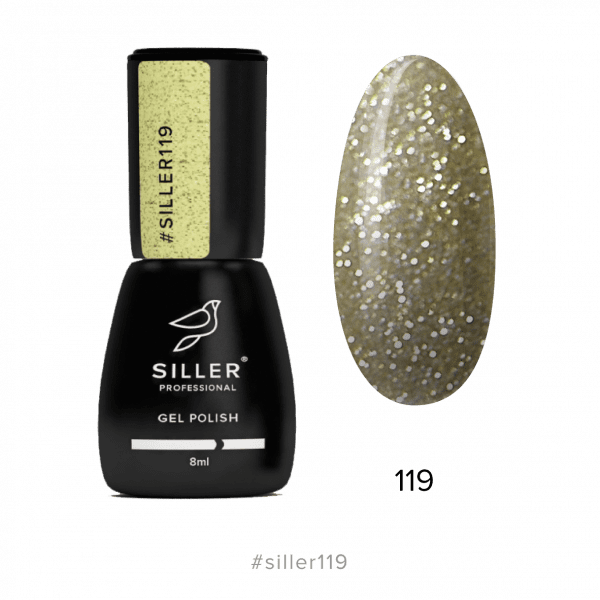 Siller Гель-лак №119, 8ml