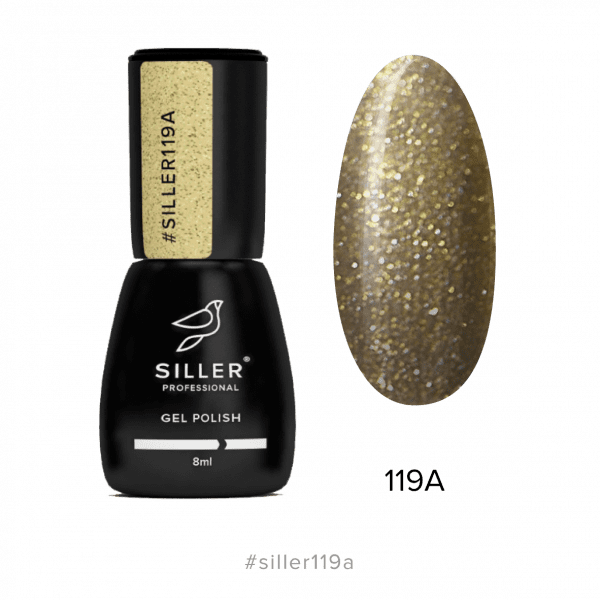 Siller гель-лак №119A, 8ml