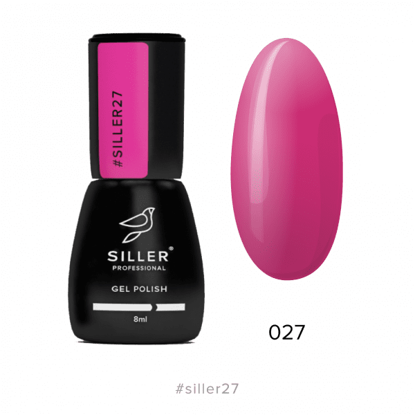 Siller гель-лак №027, 8ml