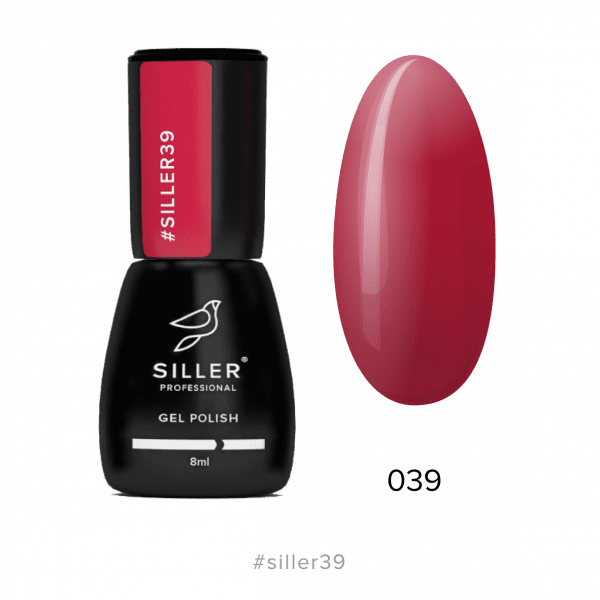 Siller гель-лак №39, 8ml