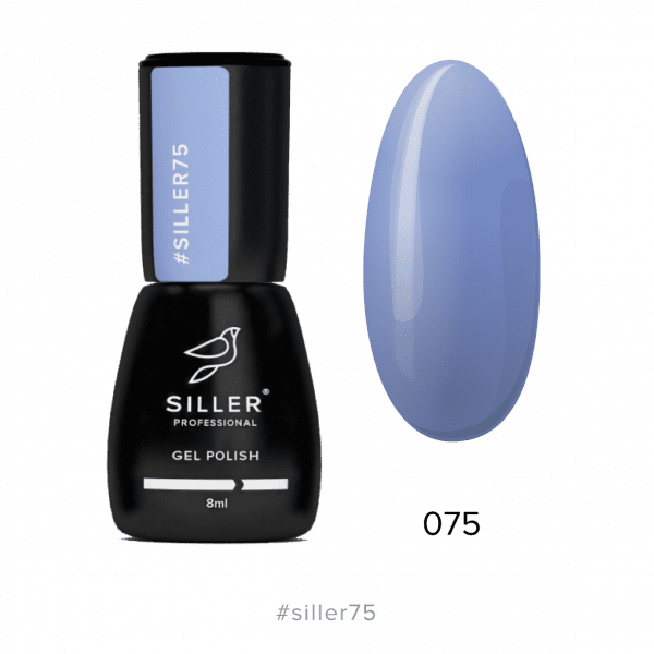 Siller гель-лак №075, 8ml