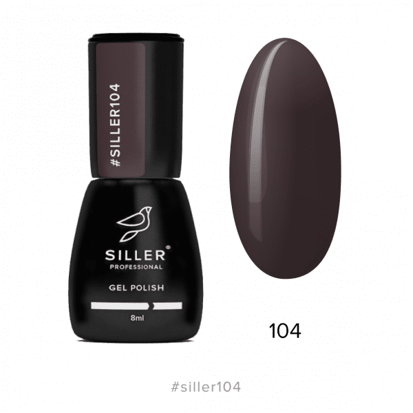 Siller гель-лак №104, 8ml
