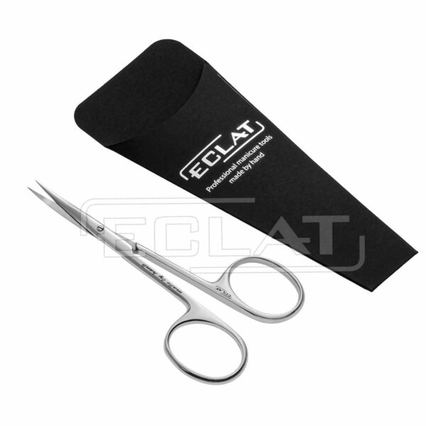 Eclat - MANICURE SCISSORS FOR LEFT HANDERS - מספריים מקצועיות למניקור לידיים שמאליות - Image 2