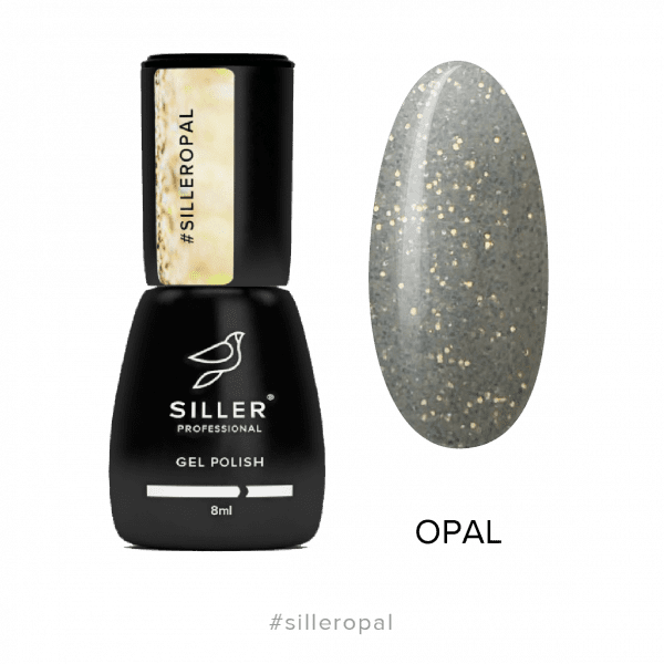 Siller гель-лак Opal , 8ml