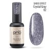 PNB - Gel polish PNB 8ml - Shock Effect, Crystal gray 02 - אפקט שוק - 02