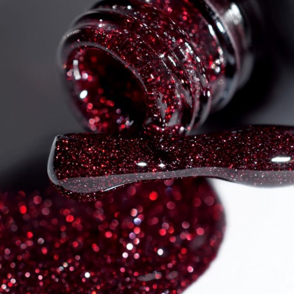 PNB - Gel polish PNB 8ml - Shock Effect, Burgundy 08 - אפקט שוק - 08 - Image 2