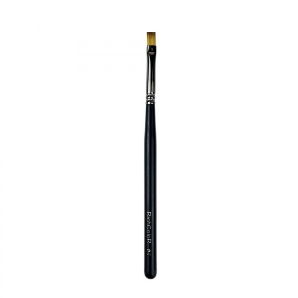 RichColor - Square gel brush  No. 4 - מברשת ג'ל מרובעת 04