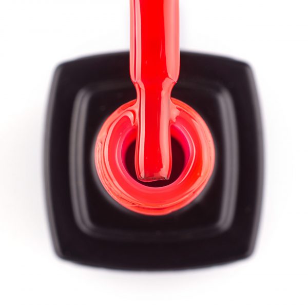 Gel polish Kira Nails № 172, (coral, neon) 6 ml - Image 2