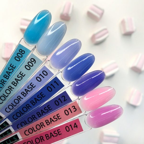 Kira Nails Color Base 014 (pink), 6 ml - בסיס צבעים - ורוד  014 - Image 3