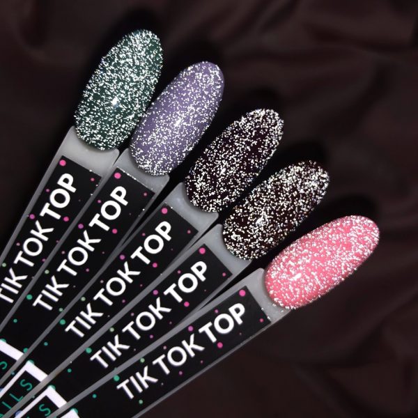 Kira Nails - Tik Tok No Wipe Top Coat - 6 ml  - טופ טיק טוק ללא נטרול 6 מל - Image 3