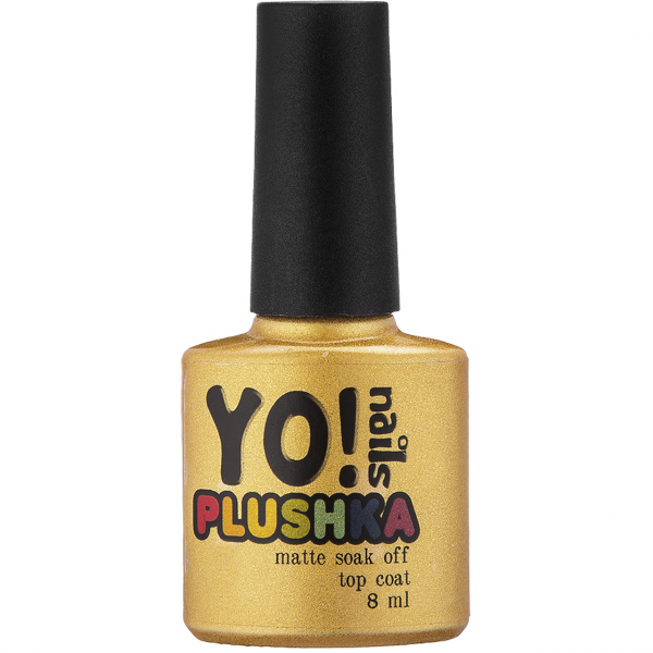 YO! PLUSHKA - TOP MATT 8 ML - טופ מט - 8 מל - יו פלושקה