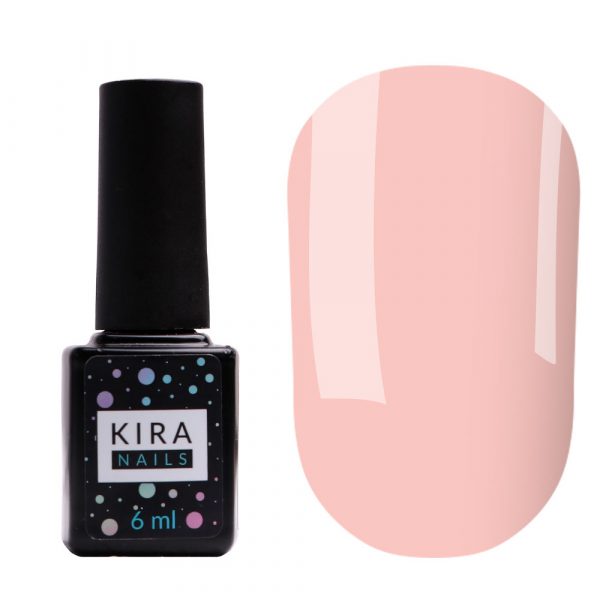 Kira Nails Color Base 002 (marshmallow pink), 6 ml - בסיס צבעים - ורוד מרשמלו 002