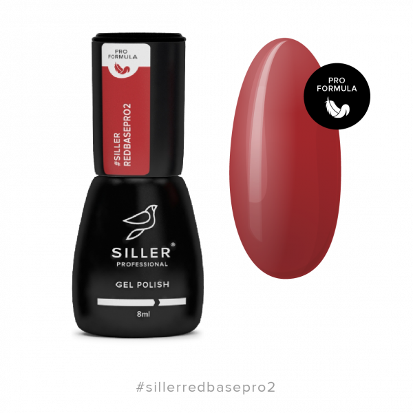 Siller - Red Base PRO червона база №2, 8 мл