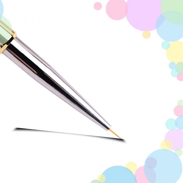 Kira Nails - Brush for thin lines  Liner 5 (Nylon) - מברשת ציור ועיצוב ליינר 05 - Image 2
