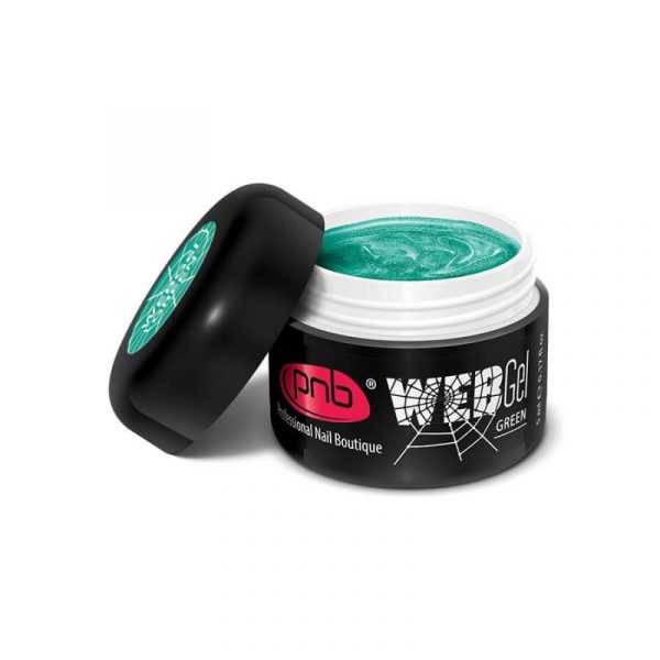 PNB Spider Gel - Green  5 ml - ספיידר ג'ל צבע ירוק - 5 מל