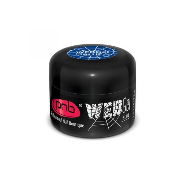 PNB Spider Gel - Blue  5 ml - ספיידר ג'ל צבע כחול - 5 מל - Image 3