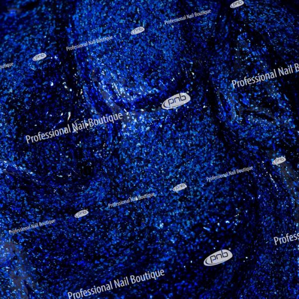 PNB -  Gel paste with shimmer PNB 06 blue - ג'ל פאסטה עם שימר 06 - Image 3