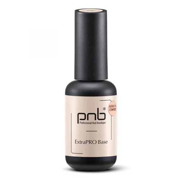 PNB - Base for gel varnish Extra Pro PNB of 8 ml / UV / LED ExtraPro Base PNB - בסיס אקסטרה פרו 8 מל
