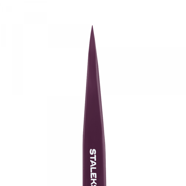 Staleks - EYEBROW TWEEZERS STALEKS PRO EXPERT 11 TYPE 5 TE-11/5b - פינצטה לריסים - Image 3