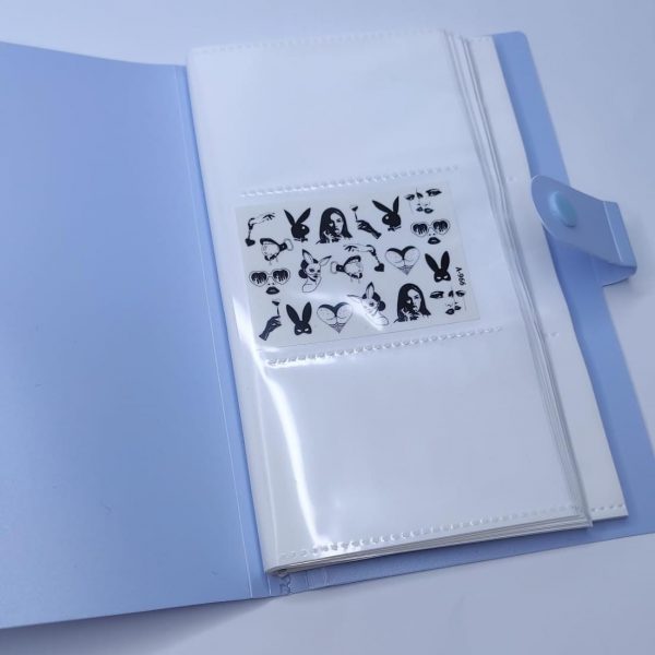 Sticker album blue cat (240 PCS) - אלבום למדבקות צבע כחול