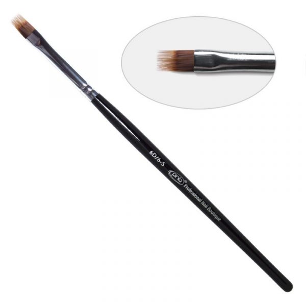 PNB - 6D. Brush for design of ombre 6-s PNB, nylon - (מברשת לעיצוב אומברה 6 (ניילון