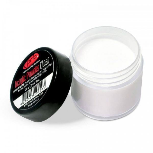 PNB - Acrylic transparent powder PNB, 20 g - אבקה שקופה אקרילית PNB, 20 גרם