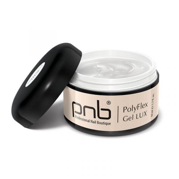 PNB - PolyFlex Gel LUX, Clear 50 ml - פולי פלקס 50 מל שקוף