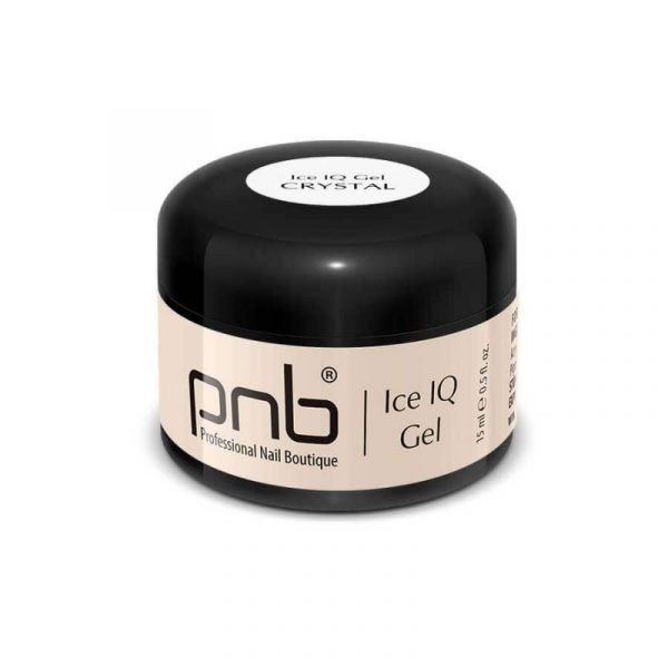 PNB - Ice IQ Gel, Crystal, 15 ml - IQ - אי קיו - ג'ל 15 מל קריסטל - Image 2