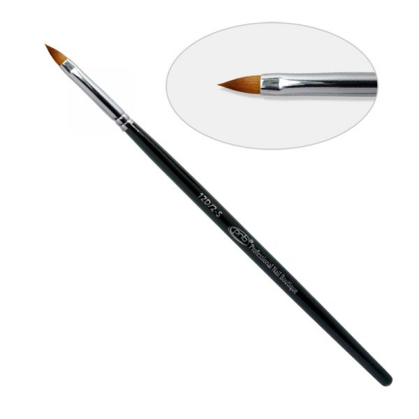PNB - 12 D. Brush for design "petal" 2-s, nylon - (מברשת לעיצוב עלי כותרת (ניילון