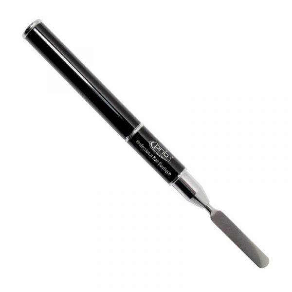 PNB - Brush + spatula 2 in 1 - מברשת לג'ל ופוליג'ל עם שפכטל - Image 3