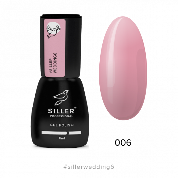 Siller - Гель-лак Wedding №6, 8мл
