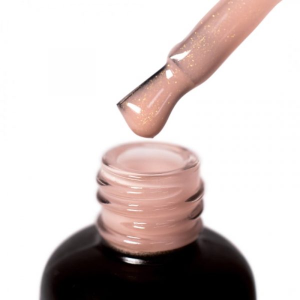 PNB - Camouflage rubber base, 17 ml, golden-peach - כאבר בייס 17 מל - אפרסק מוזהב - Image 2