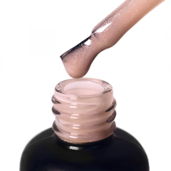 PNB - Camouflage rubber base silver rose, 8 ml -  כאבר בייס 8 מל - צבע ורוד כסוף - Image 2