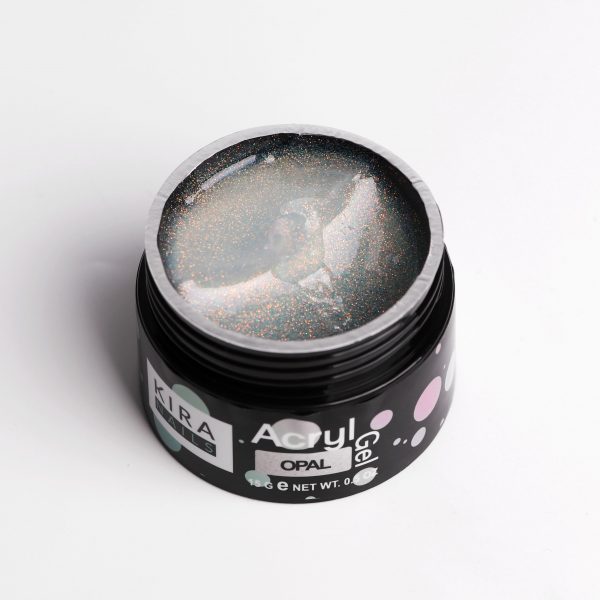 Kira Nails  - Acryl Gel - Opal 15 gr - אקריל ג'ל אופל גליטר קופסא 15 מל - Image 2