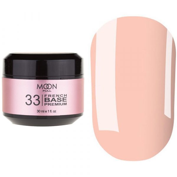 Moon Full - Камуфлююча база Base French Premium No. 33 30 ml
