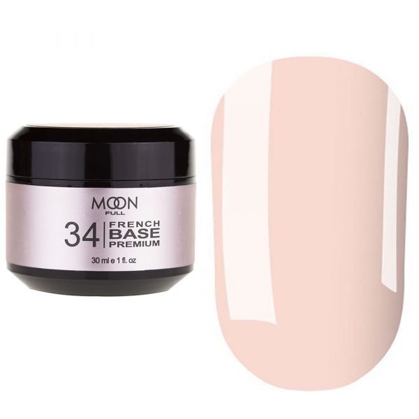 Moon Full - Камуфлююча база Base French Premium No. 34 30 ml