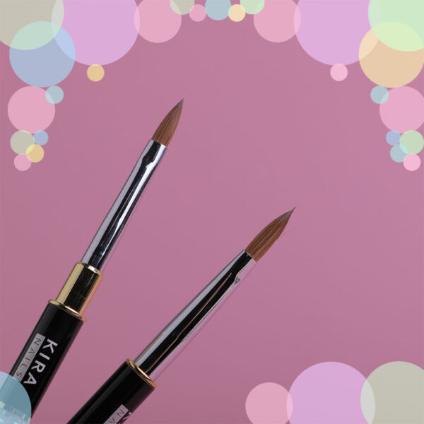 Kira Nails Acrylic 6 brush (Kolinsky) - מברשת אקריל קולינסקי 06 - Image 3